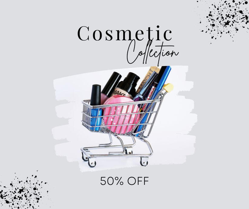 Cosmetics Poster Creatives Sample